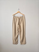 J.Crew Neutral Linen Blend Pants (MT)