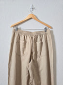 J.Crew Neutral Linen Blend Pants (MT)