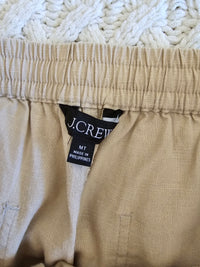 J.Crew Neutral Linen Blend Pants (MT)