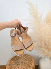 Neutral Platform Buckle Sandals (7)