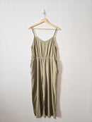 Sage Wide Leg Jumpsuit (L)