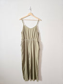 Sage Wide Leg Jumpsuit (L)