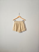 Boutique Cream Cord Shorts (L)