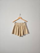 Boutique Cream Cord Shorts (L)