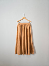 Kara Thoms Cotton Midi Skirt (L)