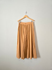 Kara Thoms Cotton Midi Skirt (L)