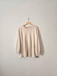 Aerie Oat Oversized Sweatshirt (M)