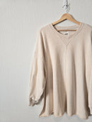 Aerie Oat Oversized Sweatshirt (M)