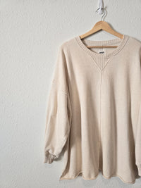 Aerie Oat Oversized Sweatshirt (M)