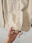 Linen Blend Button Up Jacket (MT)