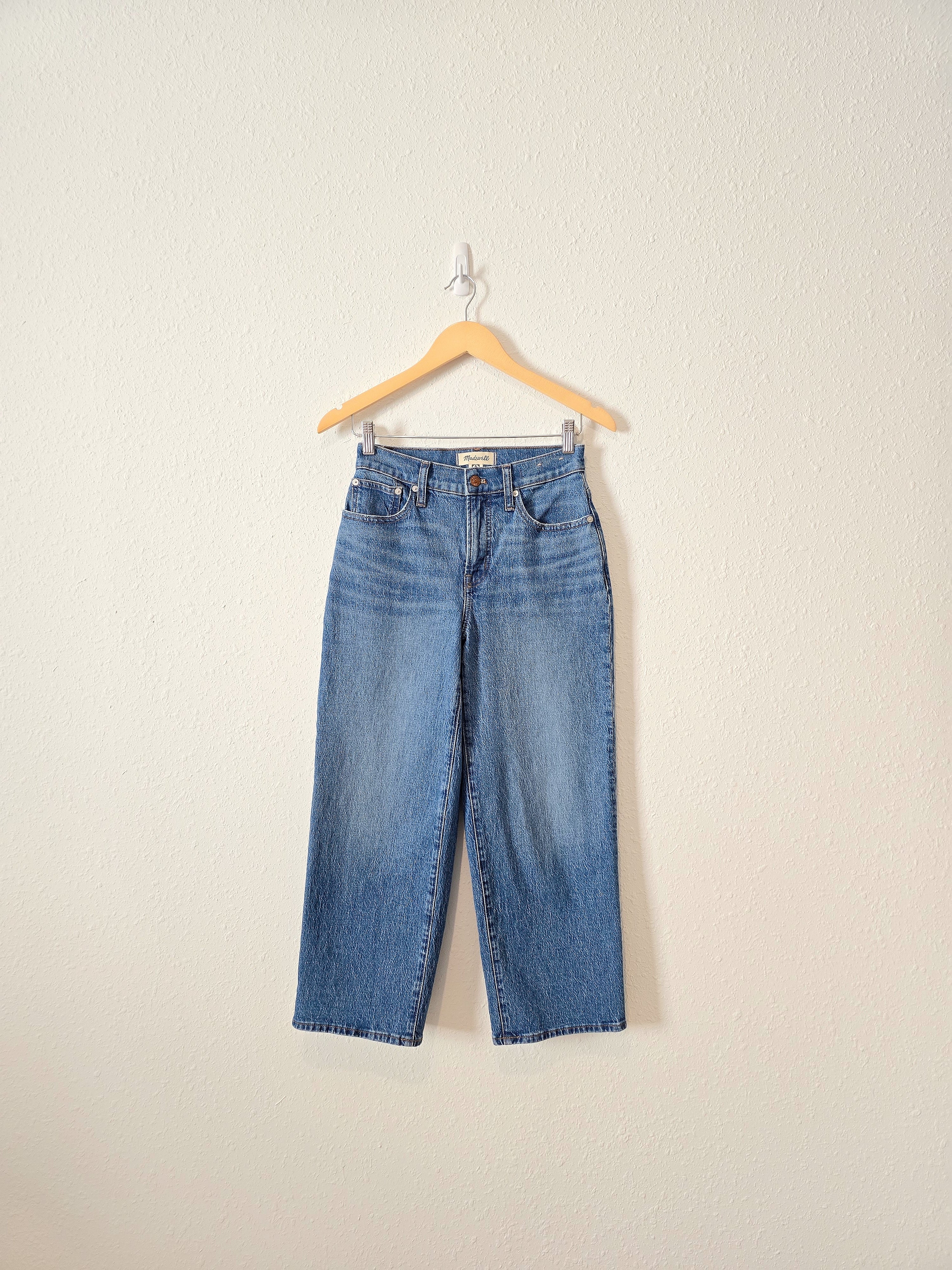 Madewell Wide Leg Crop Jeans (25P)