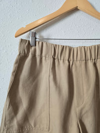 NEW Linen Blend Easy Shorts (M)