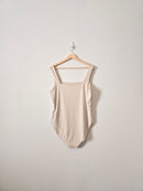 Cream Square Neck Bodysuit (XL)