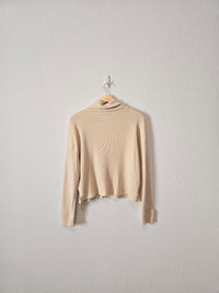 NEW Abercrombie Cozy Waffle Top (S)