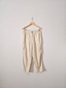 Wonderly Cream Cargo Pants (MP)