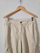 Wonderly Cream Cargo Pants (MP)