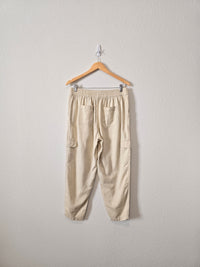 Wonderly Cream Cargo Pants (MP)