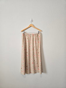 Vintage Floral Midi Skirt (14)