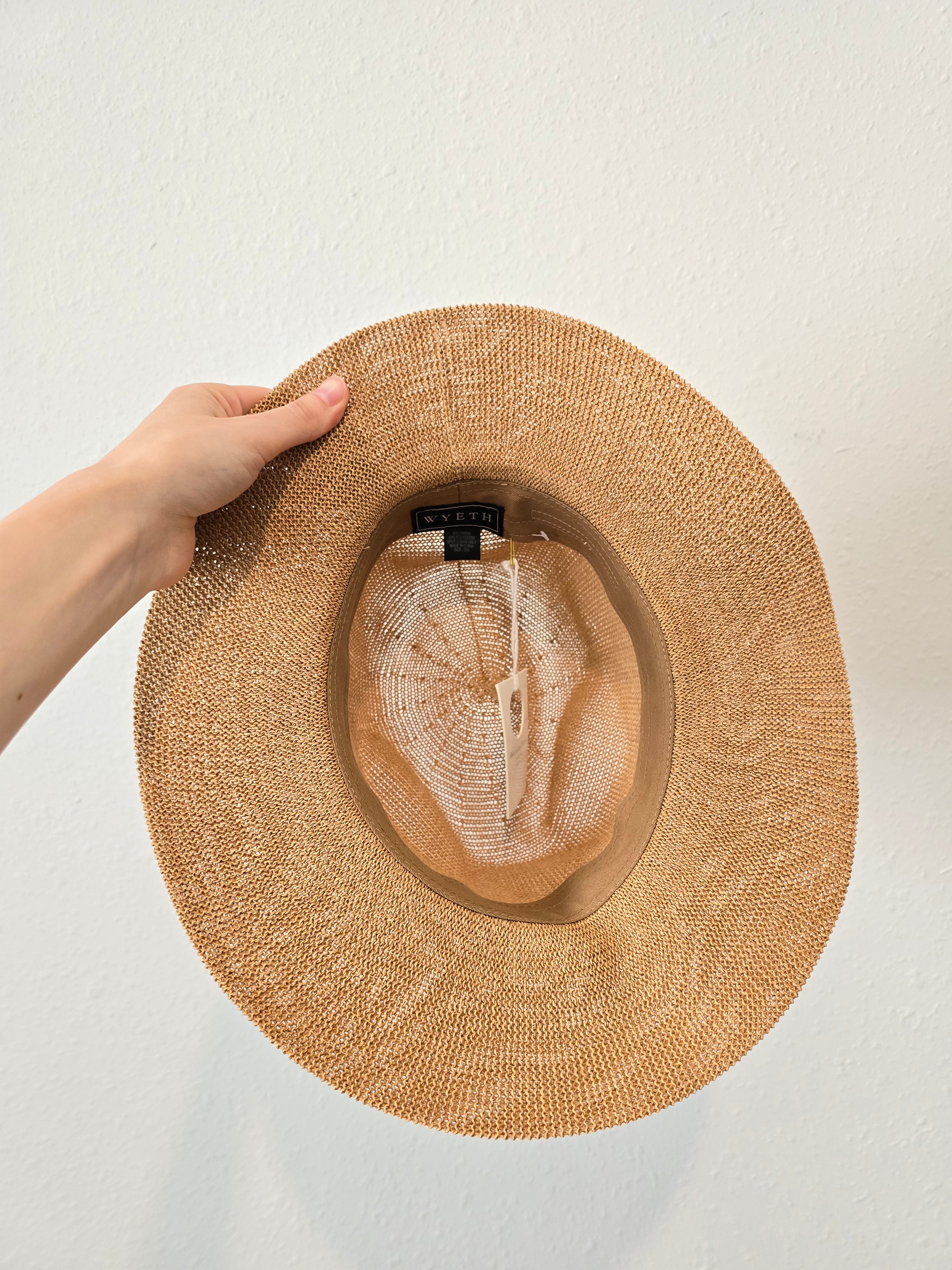 NEW Wyeth Straw Beach Hat (OS)