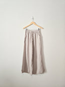 Striped Linen Wide Leg Pants (XS-M)