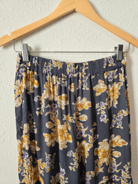 NEW Floral Wide Leg Flowy Pant (S)