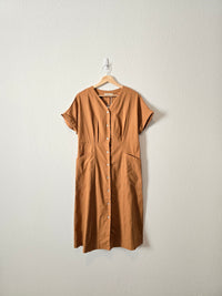 NEW Button Up Midi Dress (L)