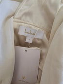 NEW Lulus Cream Maxi Dress (L)