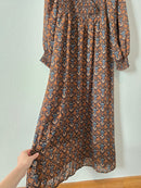 NEW Bohme Floral Midi Dress (L)