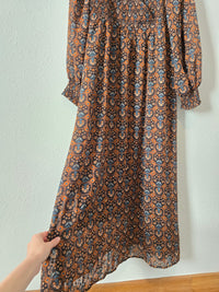 NEW Bohme Floral Midi Dress (L)