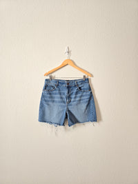 Loft High Rise Denim Shorts (10/30)