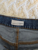 Loft High Rise Denim Shorts (10/30)