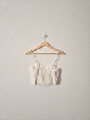 Abercrombie Linen Crop Top (S)