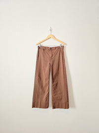 Everlane Brown Wide Leg Pants (8)