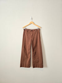 Everlane Brown Wide Leg Pants (8)