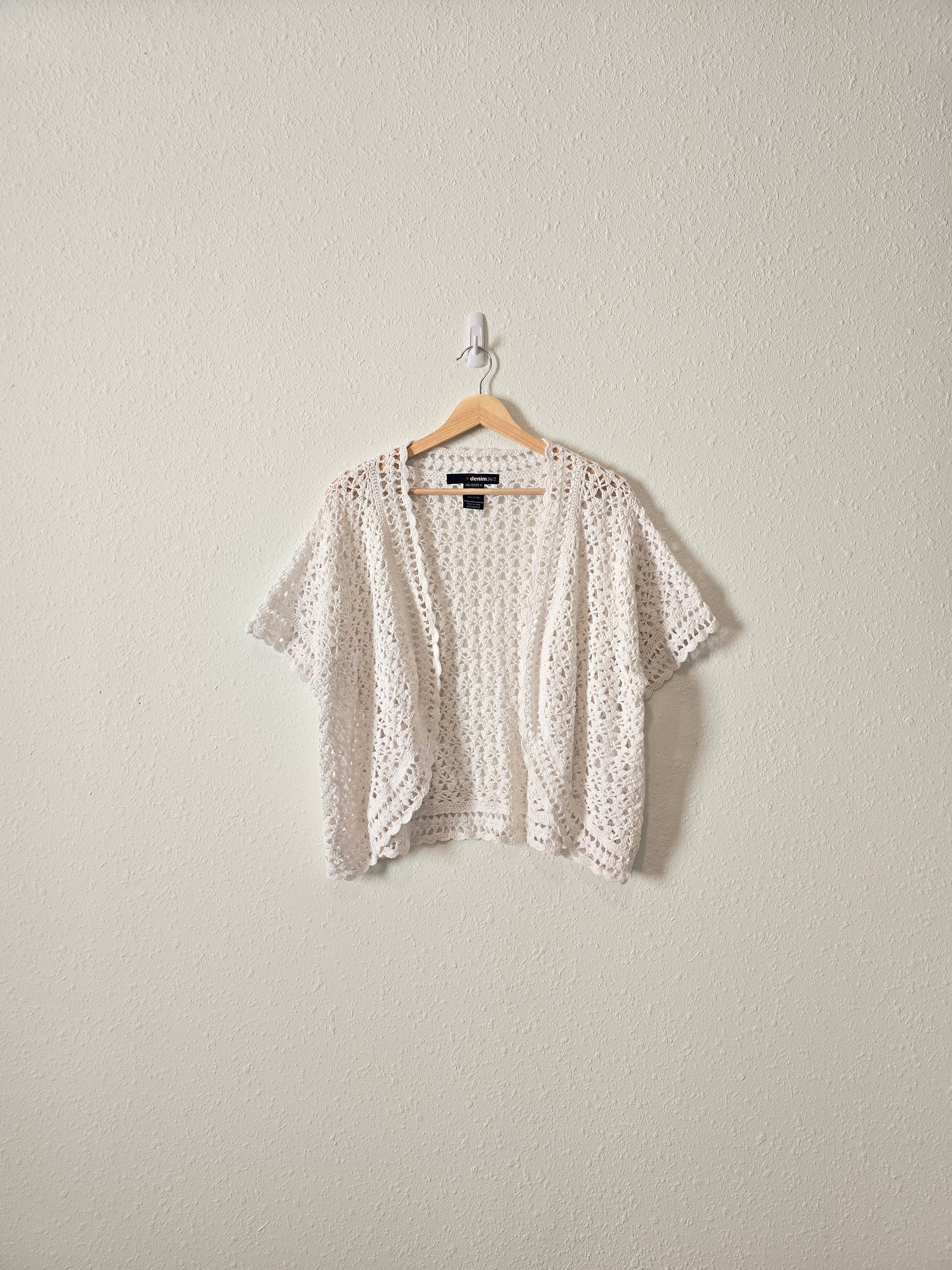 Vintage Crochet Open Top (1X)