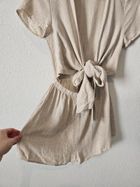 Princess Polly Oat Cutout Romper (2)