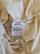 Reformation Cream Cinched Top (XS)