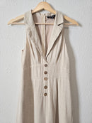 Lulus Wide Leg Linen Jumpsuit (XS)