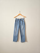 Abercrombie High Rise Straight Jeans (25/0s)