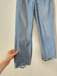 Abercrombie High Rise Straight Jeans (25/0s)