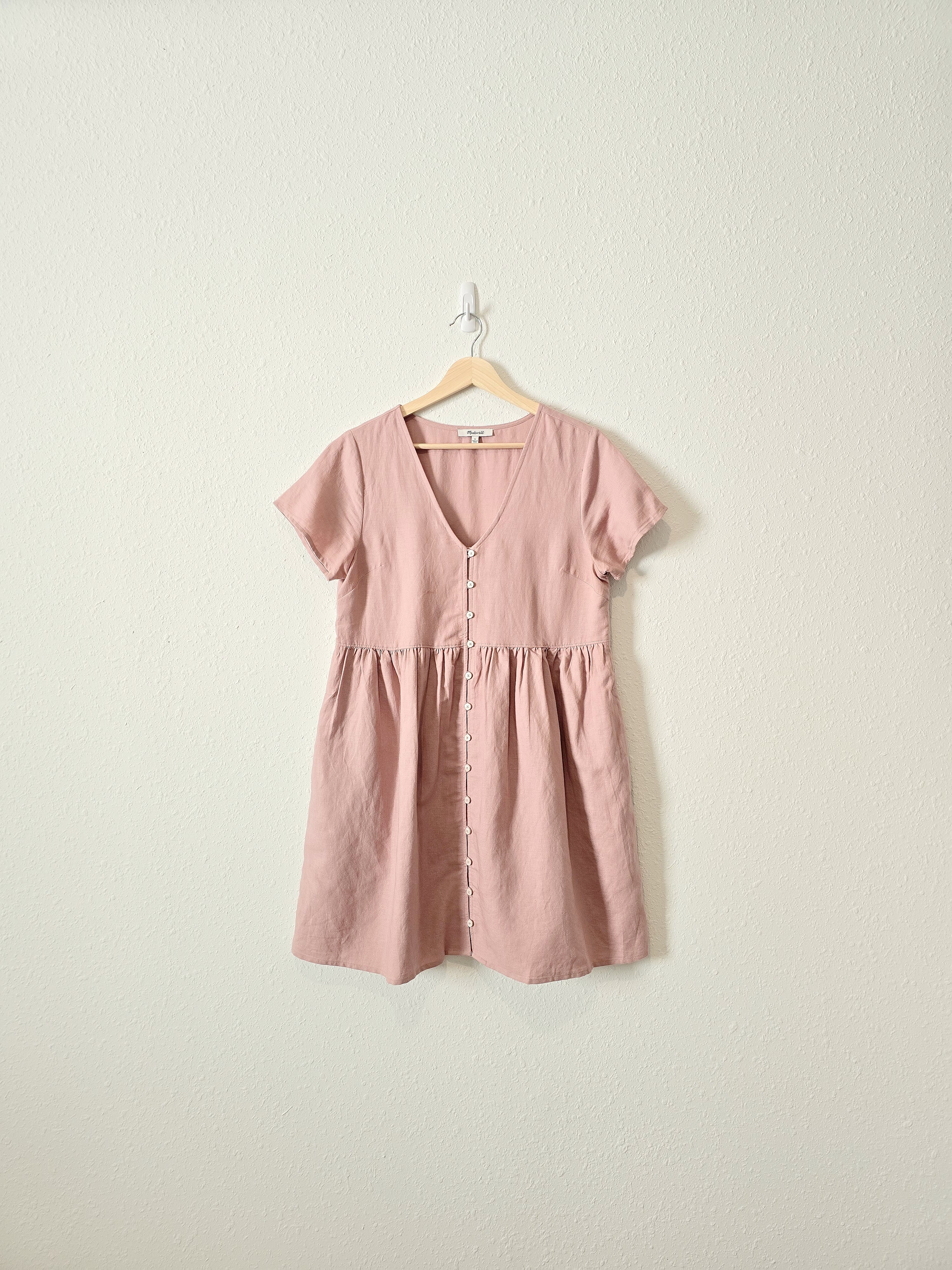 Madewell Linen Babydoll Dress (S)