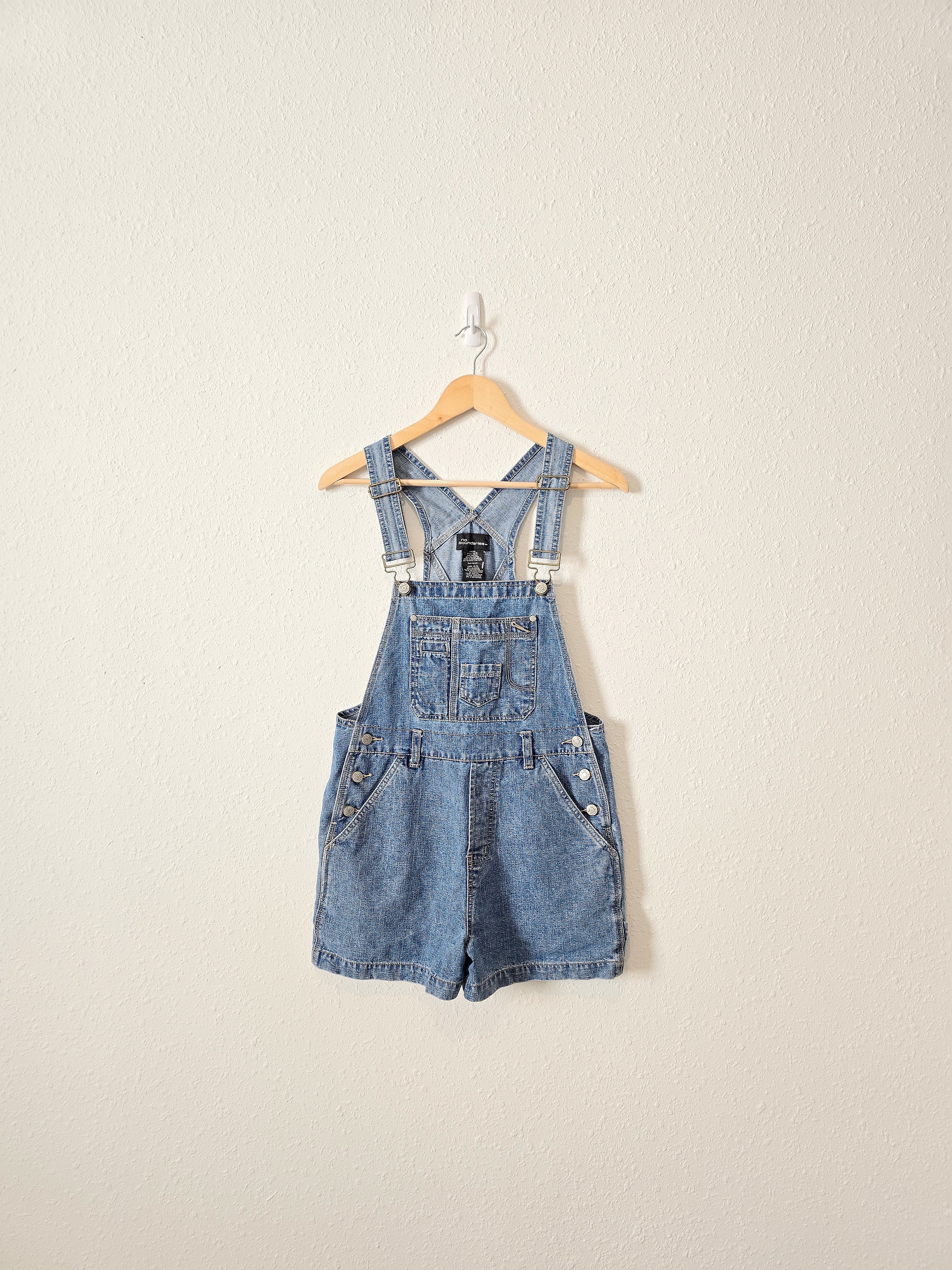 Vintage Denim Shortalls (S)