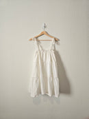 Carly Jean White Ruffle Dress (L)