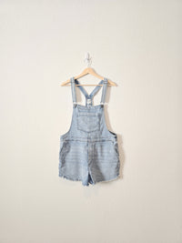 Aerie Denim Shortalls (L)