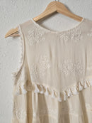 Anthropologie Embroidered Tank (S)