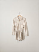 Gentle Fawn Oat Coverall Romper (S)