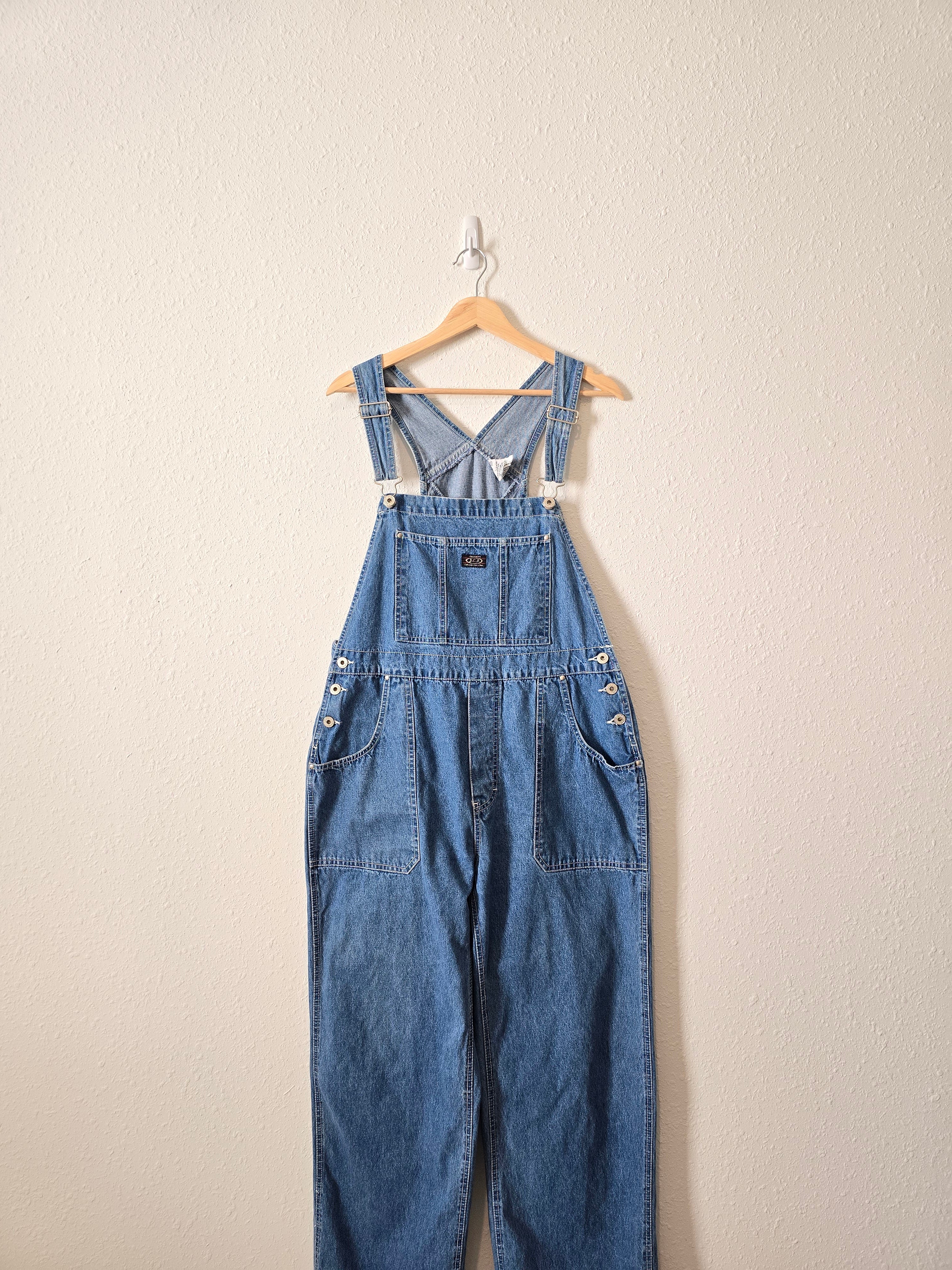 Vintage Denim Overalls (L)