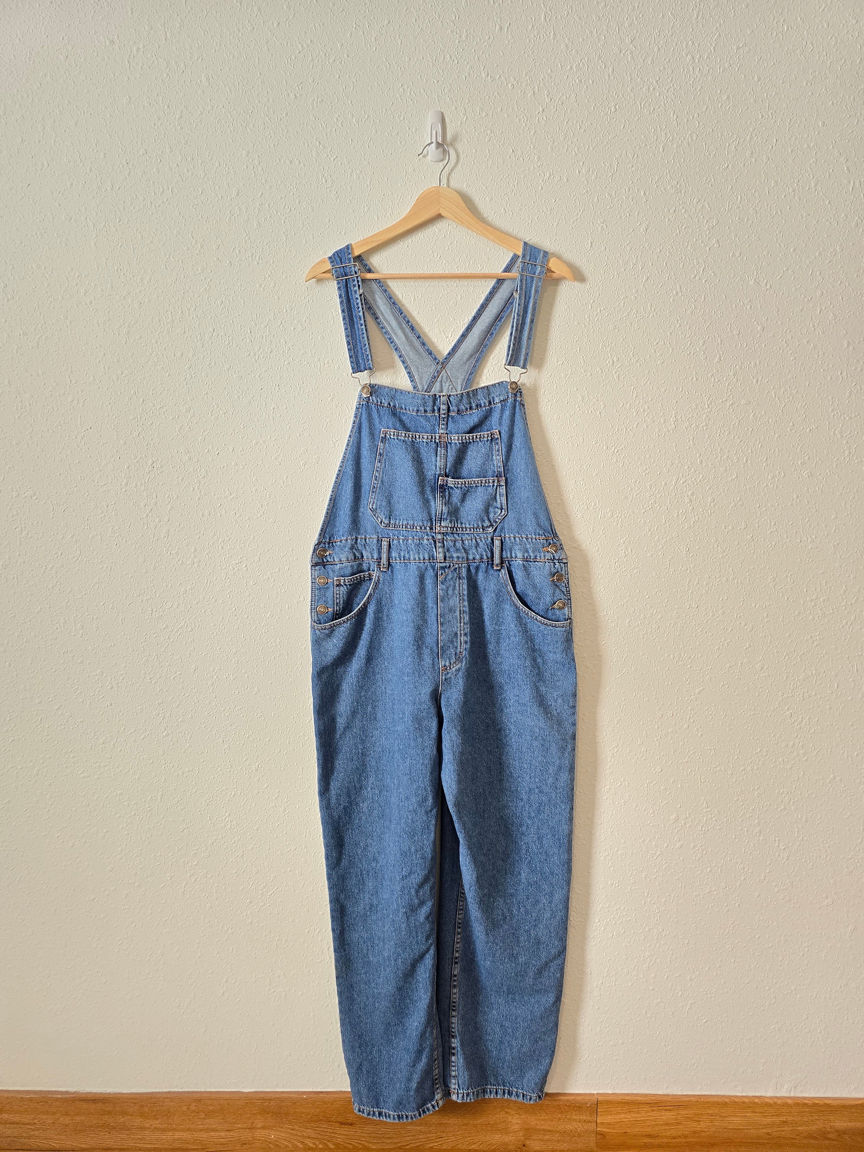 Free People Ziggy Denim Overalls (L)