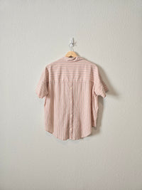 Madewell Striped Oversized Top (S)