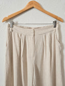 NEW Linen Wide Leg Pants (S)